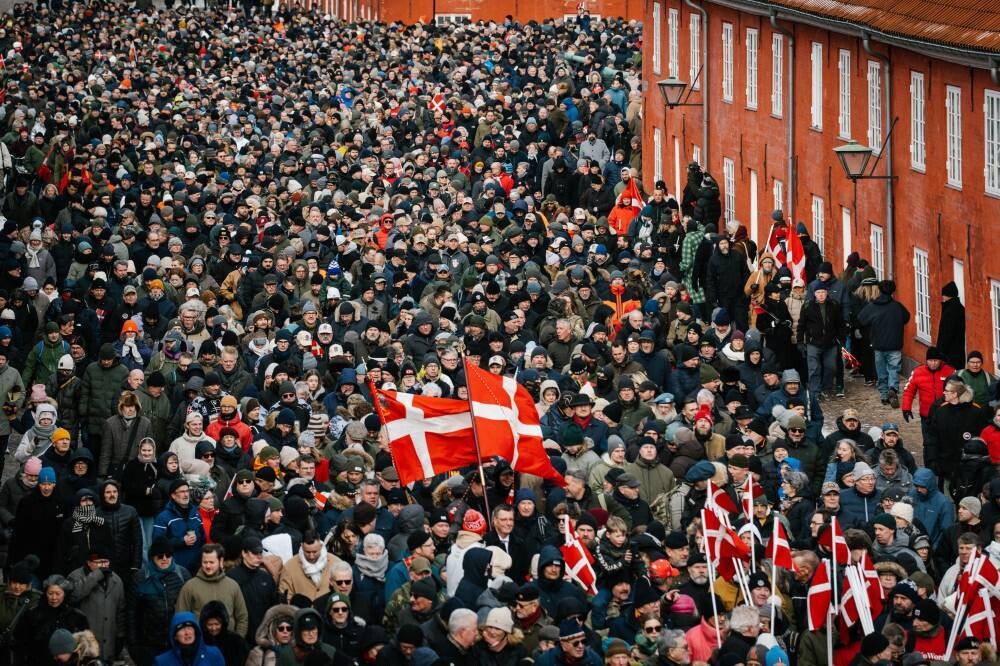 Copenhagen Protest: Danes Insulted by Trump's War Comments