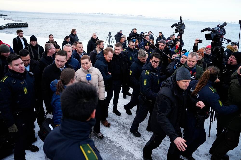 Denmark's PM Arrives in Greenland