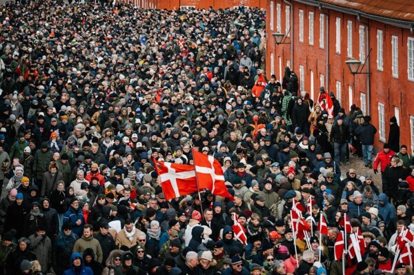 Copenhagen Protest: Danes Insulted by Trump's War Comments