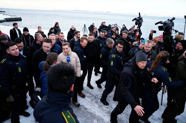 Denmark's PM Arrives in Greenland