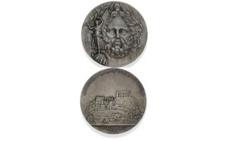 1896 Olympic Silver Medal Sells for Record Price in Denmark